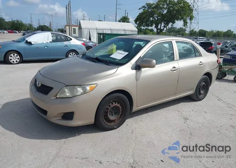 2010 Toyota Corolla Le from USA, damaged, VIN 2T1BU4EE2AC371340